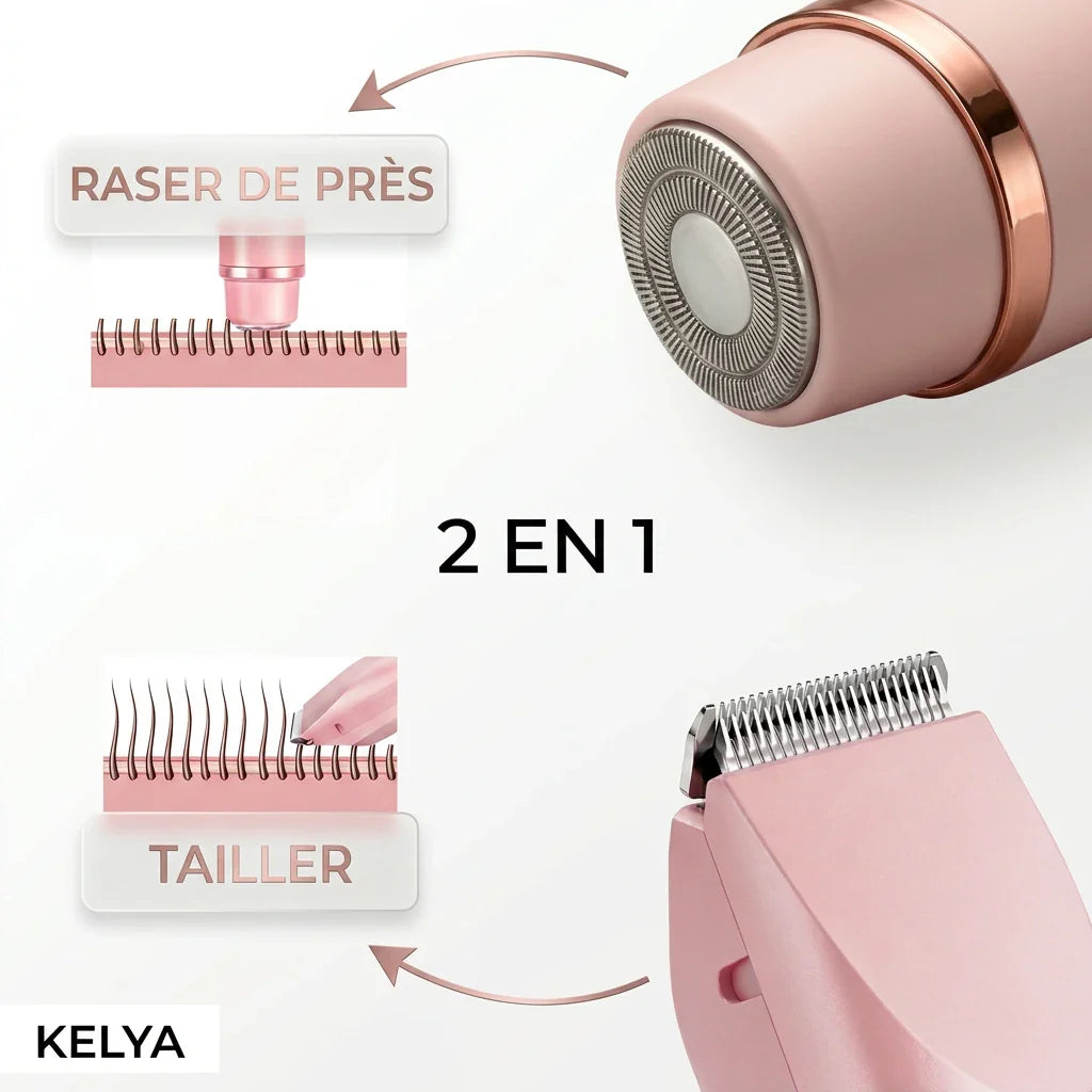 Rasoir BELKA® 2-en-1 – Douceur, précision & zéro irritation